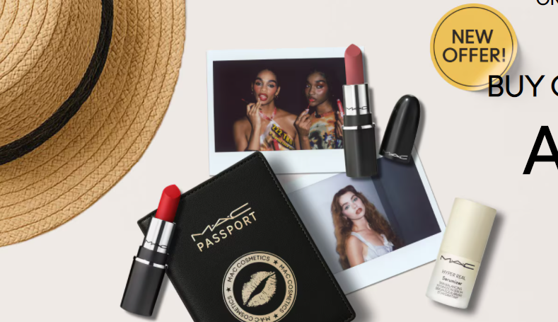 MAC Cosmetics：魅可迷你装热卖，买1送1！入手口红、定妆喷雾、睫毛膏等  购物返利请关注公众号：芒省真好省